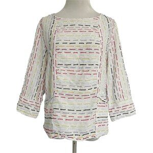 Habitat Size Small  Top Blouse Boho Lagenlook Artsy
